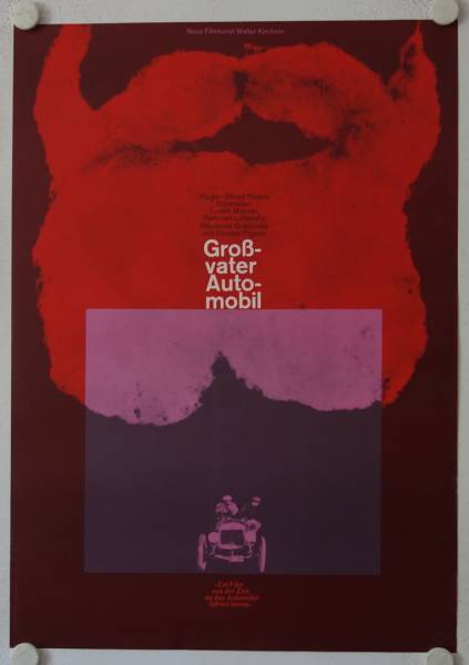 Dedecek Automobil original release german movie poster